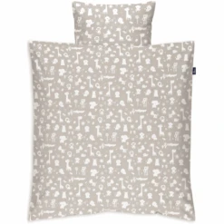 Alvi® Bettwäsche Zootiere Taupe