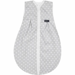 Alvi Kugelschlafsack - Molton Stars Silber 70 - 110 Cm