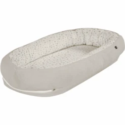 Alvi® Schlummer-Nestchen Jersey Aqua Dot