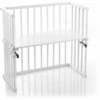 Babybay Beistellbett Midi Weiß Extra Belüftet