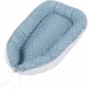 Babybay® Kuschelnest Azurblau Sterne Weiß