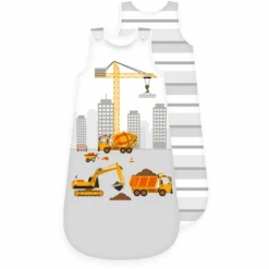 Babybest® Premium-Schlafsack Baustelle