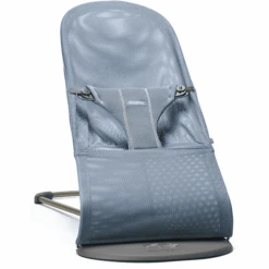 BabyBjörn BABYBJÖRN Babywippe Bliss Schieferblau Mesh