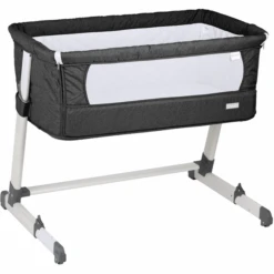BabyGO Beistellbett Together Dark Grey Special Edition