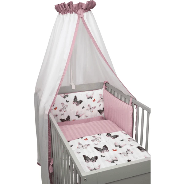 Be Be 's Collection Bett Set 3tlg. Butterfly Bunt 1 Be Be 's Collection Bett Set 3tlg. Butterfly Bunt