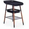 CHILDHOME Evolux Wickeltisch Nussbaum Schwarz