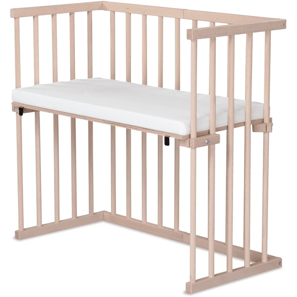 Dreamgood Beistellbett Buche Natur | Matratze Prime Air 1 Dreamgood Beistellbett Buche Natur | Matratze Prime Air