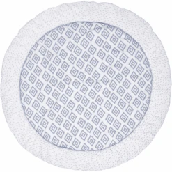 Emma & Noah Krabbeldecke Rund Blau 100 Cm