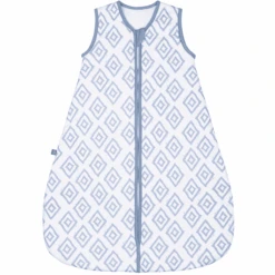 Emma & Noah Schlafsack Rauten Blau TOG 2.5