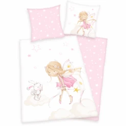 HERDING Bettwäsche Little Fairy 135x200cm