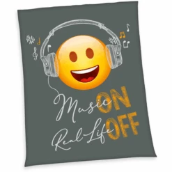 HERDING Emot!x! Wellsoft-Flauschdecke 150x200cm