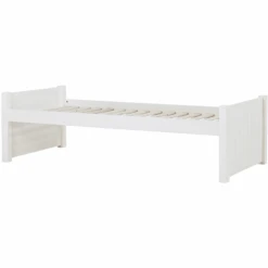 Hoppekids Noah Deluxe Sofabett 90 X 200 Cm Lattenrost Weiß 2 Mittlere Bettenden