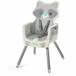 Infantino Mitwachsender 4 In 1 Hochstuhl Waschbär