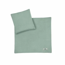 JULIUS ZÖLLNER Bettwäsche Terra Grün 80 X 80 Cm