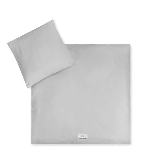 JULIUS ZÖLLNER Bettwäsche Uni Light Grey 80 X 80 Cm 1 JULIUS ZÖLLNER Bettwäsche Uni Light Grey 80 X 80 Cm