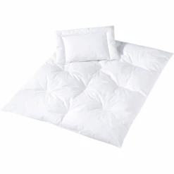 JULIUS ZÖLLNER Kindersteppbett-Set Feder-Daune 40 X 60 Cm / 100 X 135 Cm