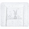 JULIUS ZÖLLNER Wickelauflage Softy Häschen Und Eule 65 X 75 Cm