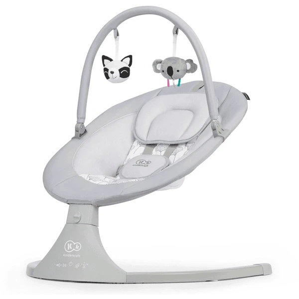 Kinderkraft Babywippe Luli Grey 1 Kinderkraft Babywippe Luli Grey