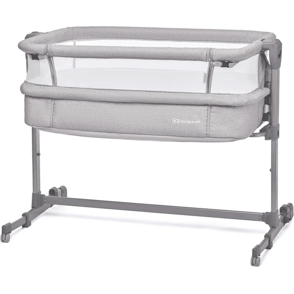 Kinderkraft Beistellbett NESTE AIR Gray 1 Kinderkraft Beistellbett NESTE AIR Gray