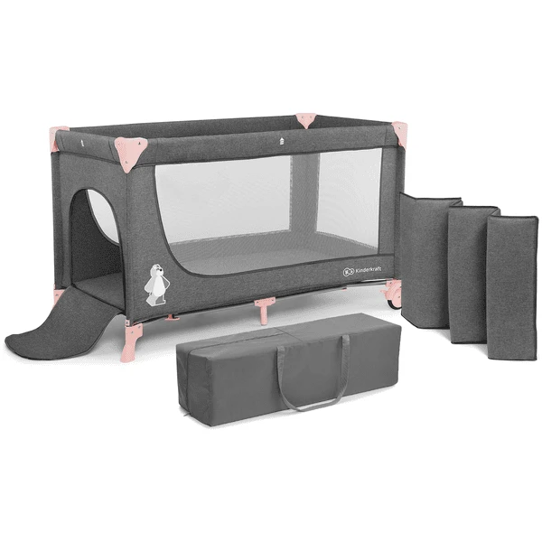 Kinderkraft Reisebett Joy Pink 1 Kinderkraft Reisebett Joy Pink