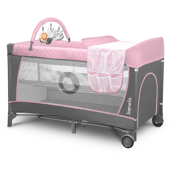 Lionelo Reisebett Flower Flamingo 1 Lionelo Reisebett Flower Flamingo