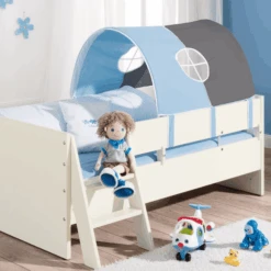 PAIDI Spielzelt Hellblau / Anthrazit