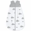 Pinolino Schlafsack Wölkchen Grau