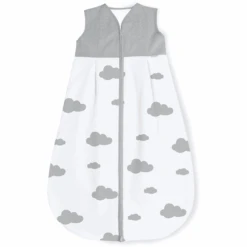 Pinolino Schlafsack Wölkchen Grau
