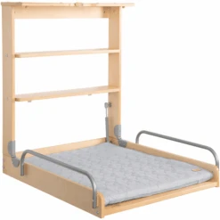 Roba Wandwickelregal Inkl. Wickelauflage Style Silbergraue Sterne