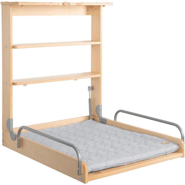 Roba Wandwickelregal Inkl. Wickelauflage Style Silbergraue Sterne 1 Roba Wandwickelregal Inkl. Wickelauflage Style Silbergraue Sterne