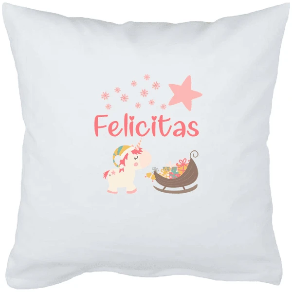 Schnullireich Babykissen Mit Namen Party Einhorn Weiß 1 Schnullireich Babykissen Mit Namen Party Einhorn Weiß