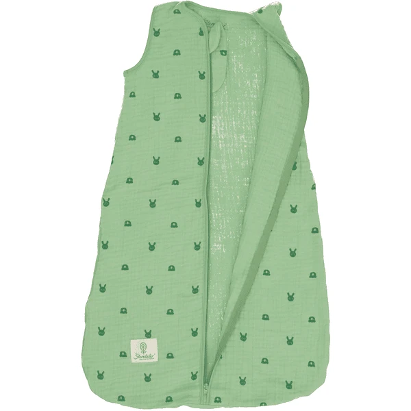 Sterntaler Musselin-Schlafsack Kinni+Kalla Mittelgrün 2 Sterntaler Musselin-Schlafsack Kinni+Kalla Mittelgrün – Bild 2