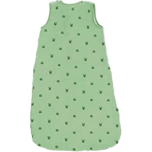 Sterntaler Musselin-Schlafsack Kinni+Kalla Mittelgrün 4 Sterntaler Musselin-Schlafsack Kinni+Kalla Mittelgrün – Bild 4