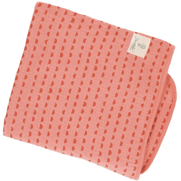 Sterntaler Musselin-Schmusedecke Enna+Otti Koralle 120 X 120 Cm 1 Sterntaler Musselin-Schmusedecke Enna+Otti Koralle 120 X 120 Cm