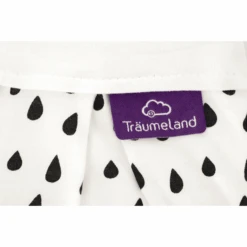 Träumeland Schlafsack-Set 3tlg. Liebmich Tropfen Schwarz -Traumzimmer Verkaufsgeschäft traeumeland schlafsack set 3tlg liebmich tropfen schwarz a277193 5