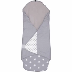ULLENBOOM® Einschlagdecke Graue Sterne 98 X 98 X 2 Cm
