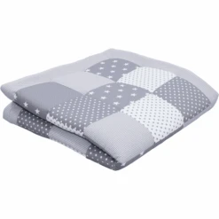 Ullenboom Krabbeldecke & Laufgittereinlage 140X140 Cm Graue Sterne